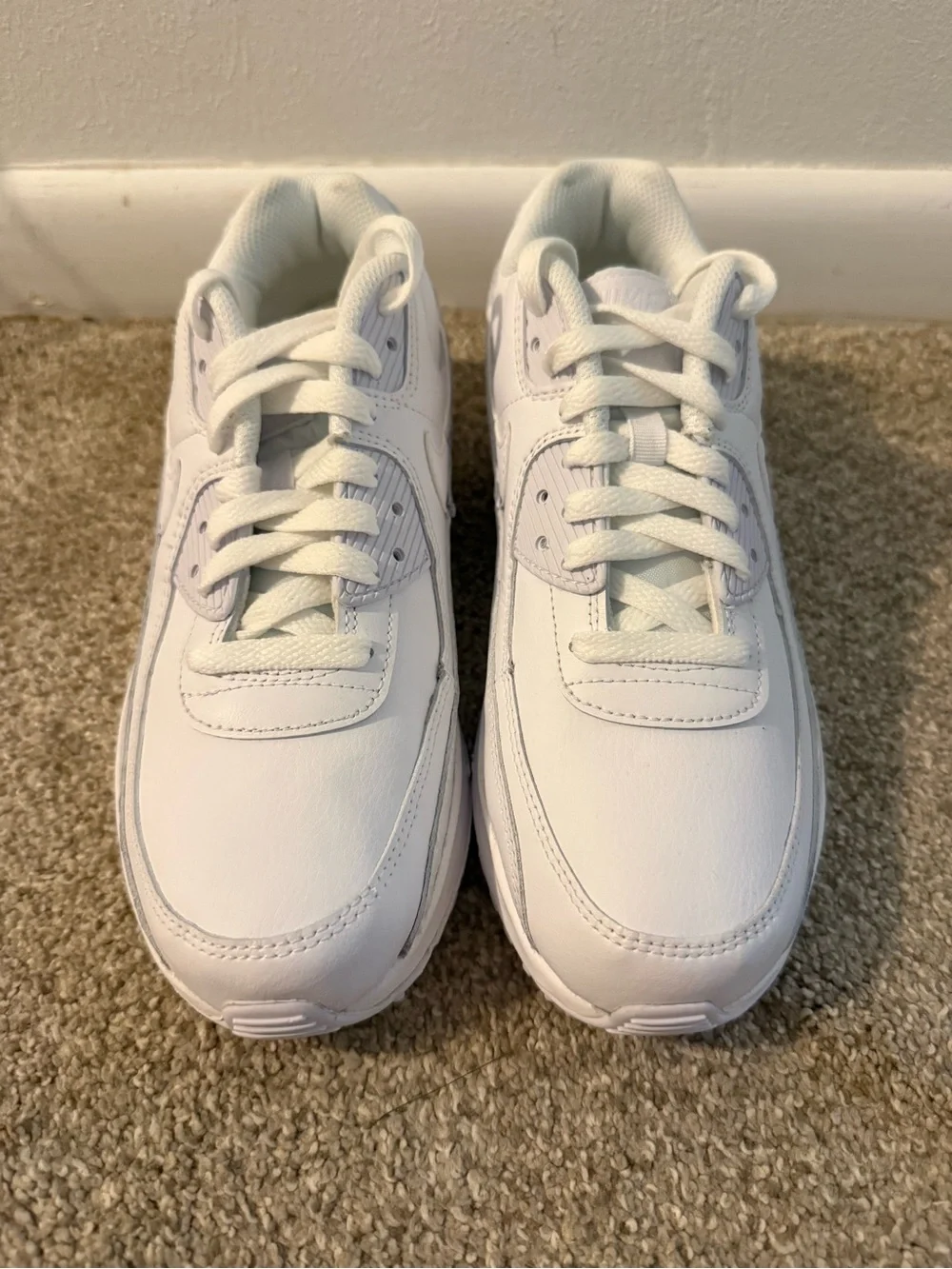 Nike Kids White Low-Top Sneakers